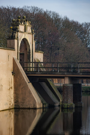 gemen village at christmas timeの写真素材