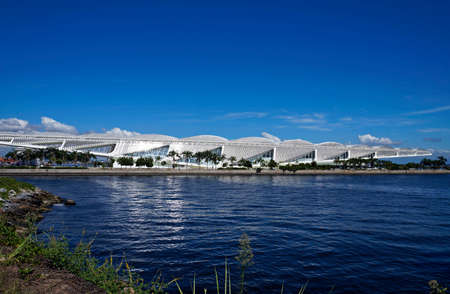 Rio de Janeiro, Brazil - December 30, 2019: Museum of Tomorrow (Museu do Amanha).のeditorial素材