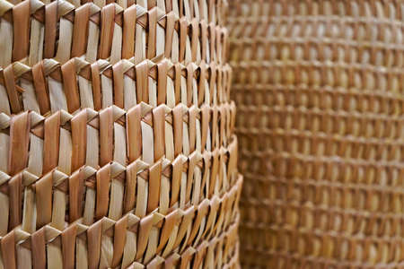 Handmade straw baskets, Rio de Janeiro, Brazil