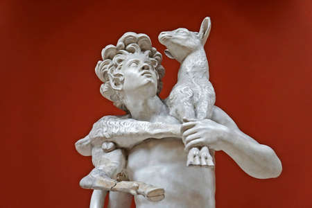 Rio de Janeiro, Brazil - July 22, 2017: Sculpture in Rio Museum of Fine Arts.のeditorial素材