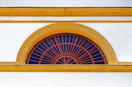 Ancient facade detail, Rio de Janeiroの写真素材