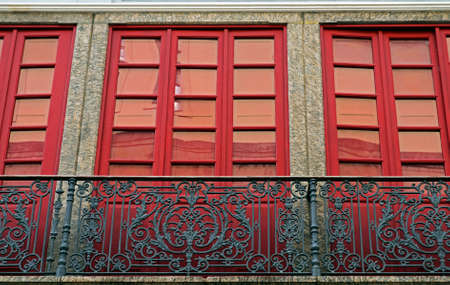 Ancient facade, downtown Rio de Janeiroの写真素材
