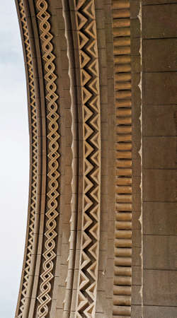Church arch ornaments, detail