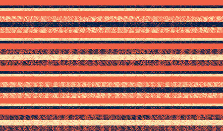 Seamless pattern with Textured Stripes in 3 colorsの写真素材