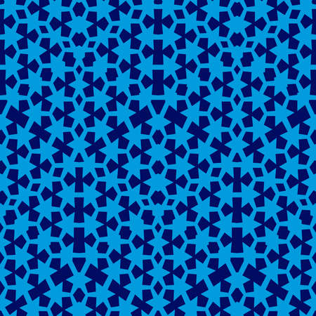 Seamless pattern with Geometric motifs in 2 colors