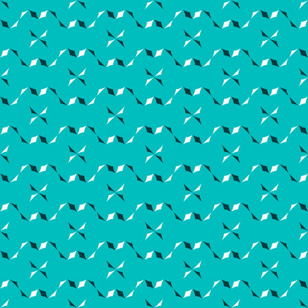 Seamless pattern with geometric motifs in three colors
