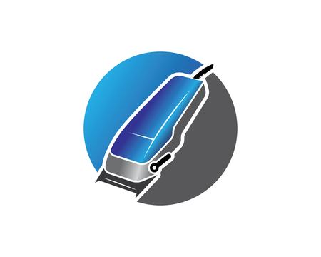 clippers for barber illustration templateのイラスト素材