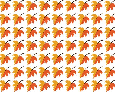 autumn logo vector template ilustrationのイラスト素材