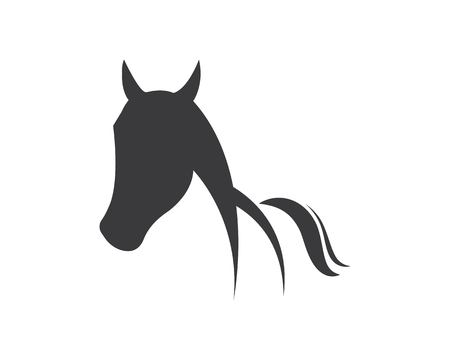 Horse Logo Template Vector illustration designのイラスト素材