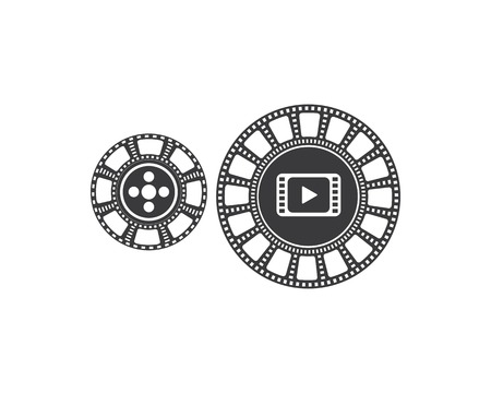 film festival Template vector illustration designのイラスト素材