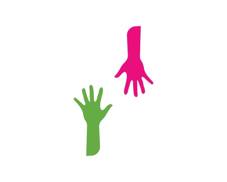 Hand Care Logo Template vector icon Businessのイラスト素材