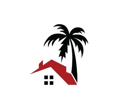 home resort logo vector illustration designのイラスト素材