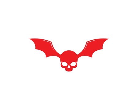 Devil logo vector template illustration designのイラスト素材