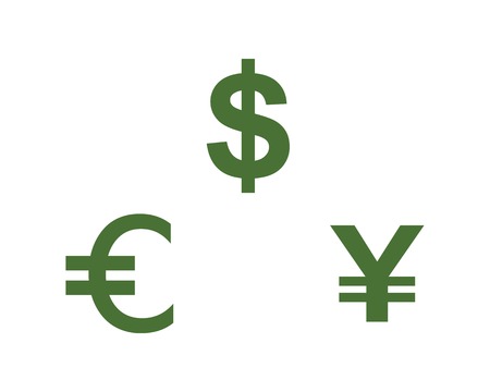 Business acounting money logo vector templateのイラスト素材