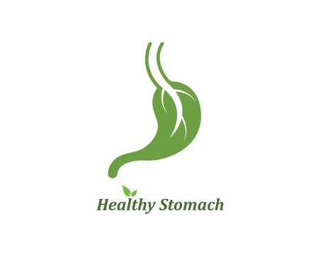 stomach vector illustration design templateのイラスト素材