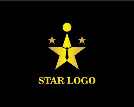 Star Logo Template vector icon illustration designのイラスト素材