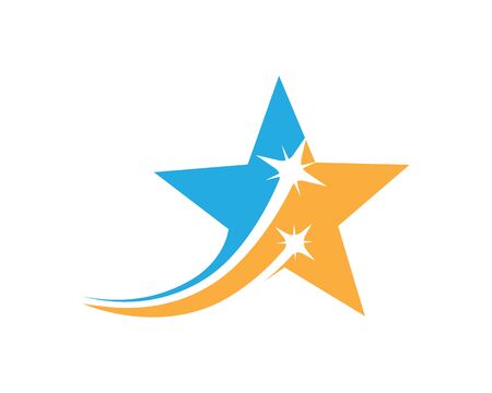star faster express logo icon vector illustration designのイラスト素材