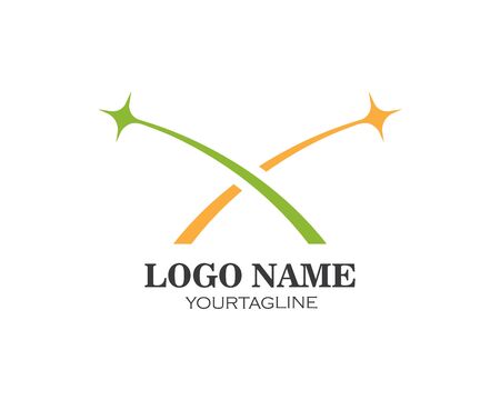 star faster express logo icon vector illustration designのイラスト素材