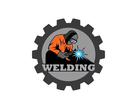 welding icon vetor illustration design templateのイラスト素材
