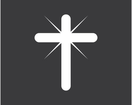 cross icon vector illustration design templateのイラスト素材