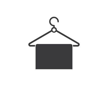 hanger logo icon vector illustration design templateのイラスト素材