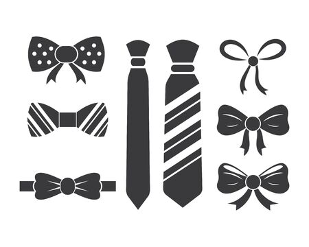 bow tie icon vector illustration design templateのイラスト素材