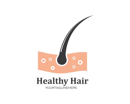 hair root icon vector illustration design templateのイラスト素材