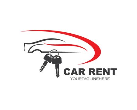 Vecteur de icon and logo of car rent - ID:129861209 - image libre de ...
