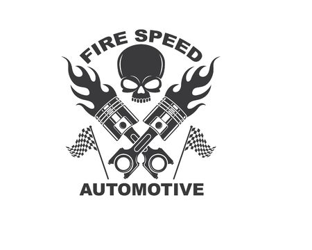 piston vector icon illustration design templateのイラスト素材