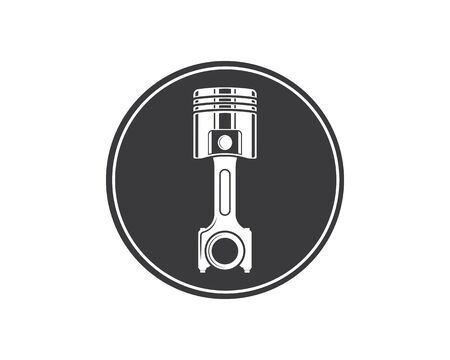 piston vector icon illustration design templateのイラスト素材