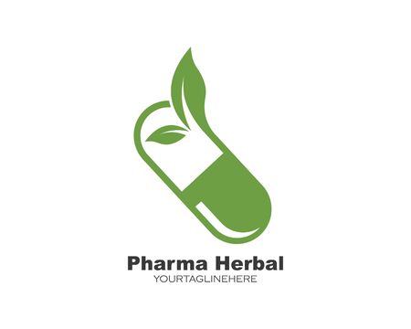 pharmacy logo icon vector illustration design templateのイラスト素材