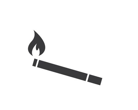 smoking sign vector illustration design templateのイラスト素材