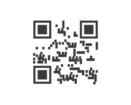 barcode vector icon illustration design template