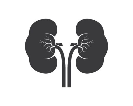kidney icon vector illustration design templateのイラスト素材