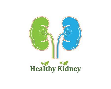 kidney icon vector illustration design templateのイラスト素材