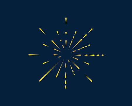 firework vector illustration icon design templateのイラスト素材