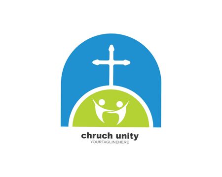 church icon vector illustration design templateのイラスト素材