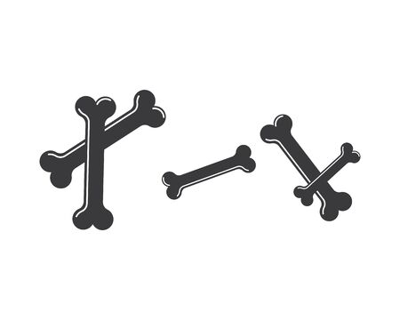 bone icon vector illustration designのイラスト素材
