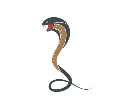 cobra snake vector illustration icon designのイラスト素材