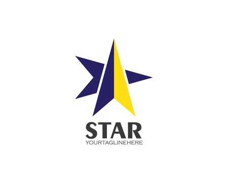 star logo icon vector illustration designのイラスト素材