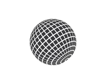 disco ball icon vector illustration design templateのイラスト素材
