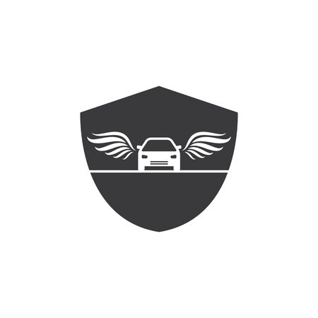 car wings icon vector illustration design templateのイラスト素材