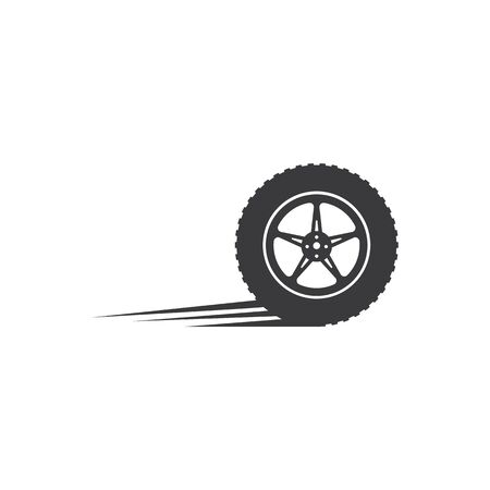 tire icon logo illustration vector template designのイラスト素材