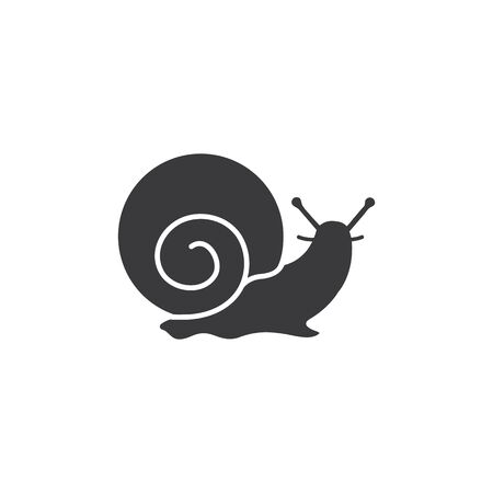 snail vector illustration design templateのイラスト素材
