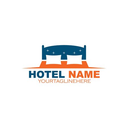 bed icon vector illustration design templateのイラスト素材