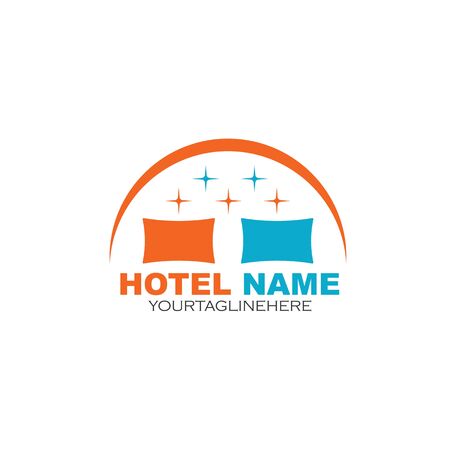bed icon vector illustration design templateのイラスト素材