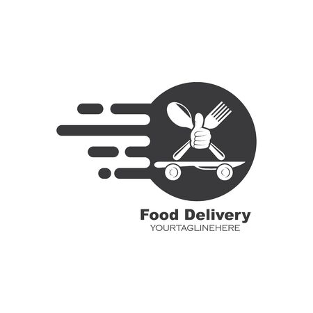 fork,spoon logo icon vector illustration templateのイラスト素材