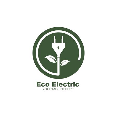 electric socket plug vector,illustration templateのイラスト素材