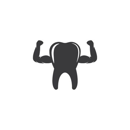 tooth vector icon  illustration design templateのイラスト素材