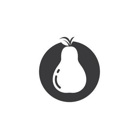 pear fruit vector illustration design templateのイラスト素材